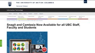 
                            7. Snagit and Camtasia Now Available for all UBC Staff, Faculty and ...