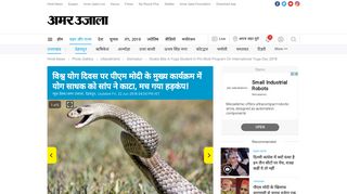 
                            10. Snake Bite A Yoga Student In Pm Modi Program On ... - Amar Ujala