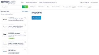 
                            4. Snap Jobs - Apply Now | CareerBuilder