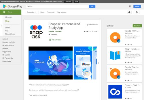 
                            3. Snapask: 1-on-1 Homework Help - Apps on Google Play