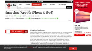 
                            8. Snapchat (App für iPhone & iPad) 10.40.0.37 - Download ...