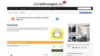 
                            9. Snapchat down oder funktioniert nicht? Aktuelle Probleme und Fehler ...