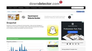 
                            10. Snapchat down or not working? Current problems and status ...