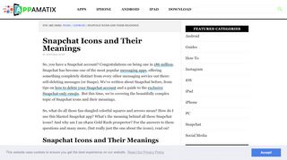 
                            8. Snapchat Icons and Their Meanings | Appamatix