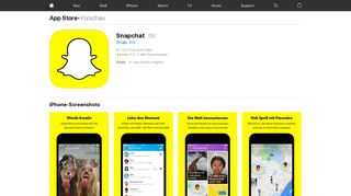 
                            12. Snapchat im App Store - iTunes - Apple