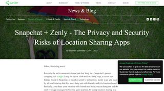 
                            13. Snapchat + Zenly - The Privacy and Security Risks of Location Sharing ...