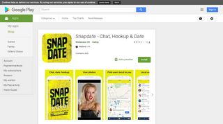 
                            6. Snapdate - Chat, Hookup & Date - Apps on Google Play