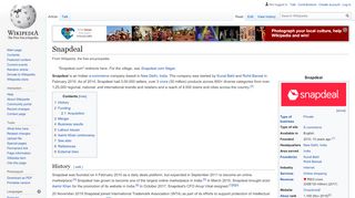 
                            5. Snapdeal - Wikipedia