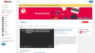 
                            6. Snapdeal - YouTube