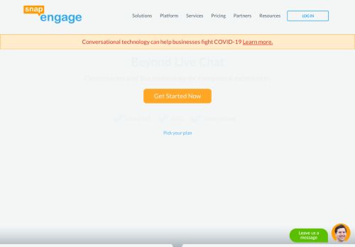 
                            12. SnapEngage: Enterprise Chat Software for Sales and Support