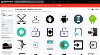 
                            4. Snaphack login failed android icons - 8,778 free & premium icons on ...