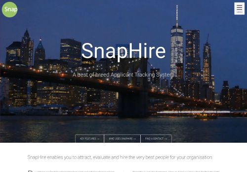 
                            2. SnapHire: Welcome