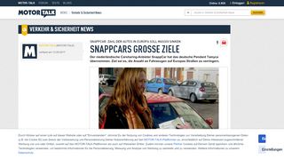 
                            7. SnappCar: Zahl der Autos in Europa soll massiv sinken - Motor-Talk