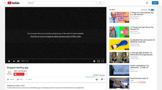 
                            3. Snappet leerling app - YouTube