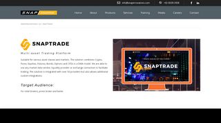 
                            10. SnapTrade - SNAP Innovations - Pushing the capabilities in Artificial ...