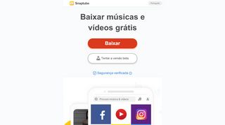 
                            12. Snaptube - Baixar vídeos do YouTube e do Facebook grátis