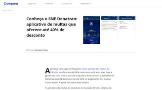 
                            7. SNE Denatran: aplicativo de multas que oferece até 40% de desconto