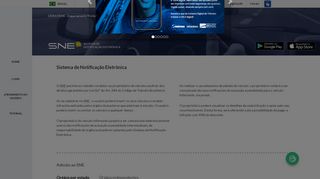 
                            1. SNE - Sistema de Notificação Eletrônica