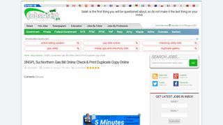 
                            3. SNGPL Sui Northern Gas Bill Online Check & Print ... - ...