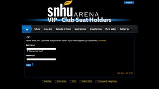 
                            10. SNHU Arena: Club Seat Holders