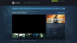 
                            5. Sniper: Ghost Warrior on Steam