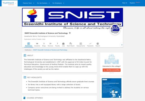 
                            6. SNIST - Sreenidhi Institute of Science and Technology - Reviews ...