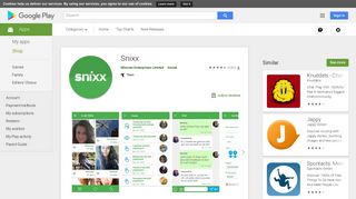 
                            10. Snixx – Apps bei Google Play