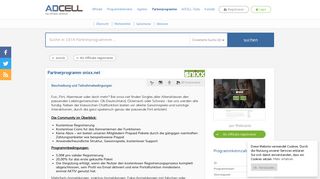 
                            7. snixx.net Partnerprogramm bei ADCELL - Hier anmelden!