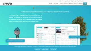 
                            5. Snoobi – De beste tools voor analytics, leadsgeneratie en SEO
