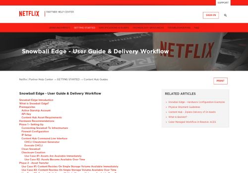 
                            13. Snowball Edge - User Guide & Delivery Workflow – Netflix | Partner ...