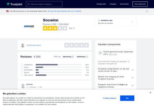 
                            10. Snowinn reviews| Lees klantreviews over snowinn.com - Trustpilot