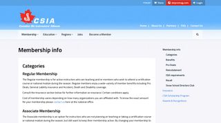 
                            5. Snowpro - Membership info