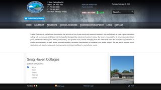 
                            12. Snug Haven Cottages - Carling Township