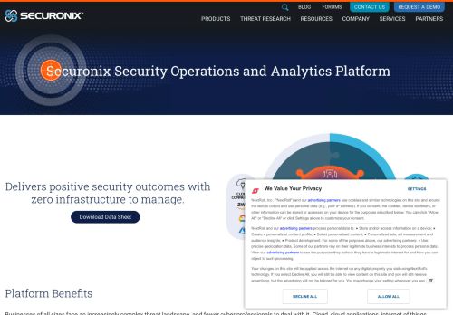 
                            9. SNYPR Cloud - Securonix