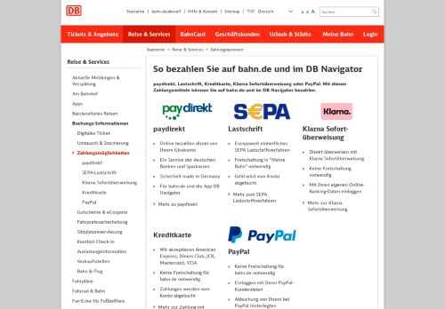 
                            13. So bezahlen Sie auf bahn.de und im DB Navigator - Deutsche Bahn
