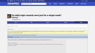 
                            4. So daily login rewards were just for a single week? - Skyforge ...