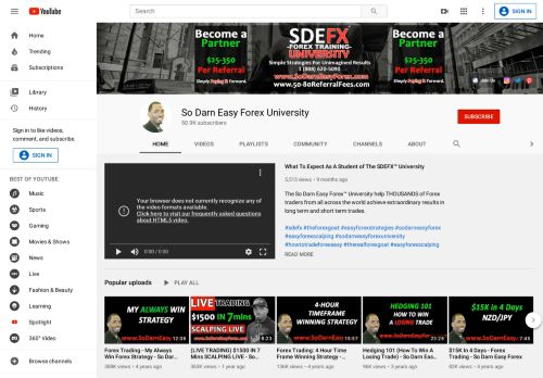 
                            13. So Darn Easy Forex Movement - YouTube