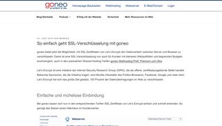 
                            11. So einfach geht SSL-Verschlüsselung mit goneo | goneo Blog