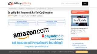 
                            8. So einfach gehts: Bei Amazon mit PaySafeCard bezahlen