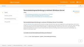 
                            12. So einfach verbinden Sie sich mit Ihrem STRATO Windows-Server per ...