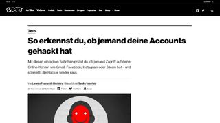 
                            13. So erkennst du, ob jemand deine Accounts gehackt hat - Motherboard