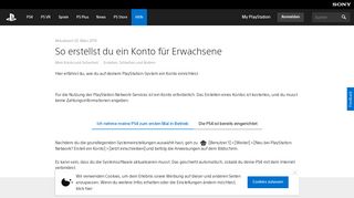 
                            11. So erstellst du ein PSN-Konto für Erwachsene - PlayStation