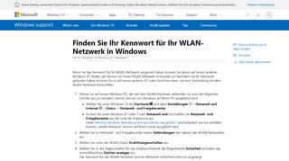 
                            6. So finden Sie Ihr Funknetzkennwort - Windows Help