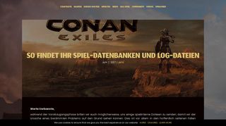 
                            5. So findet ihr Spiel-Datenbanken und Log-Dateien - Conan Exiles