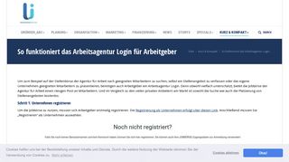 
                            9. So funktioniert das Arbeitsagentur Login für Arbeitgeber ...