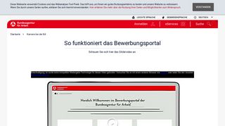 
                            4. So funktioniert das Bewerbungsportal - Bundesagentur für Arbeit