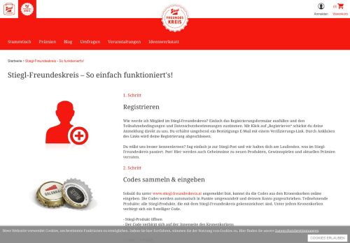 
                            4. So funktioniert der Stiegl-Freundeskreis | Stiegl Freundeskreis