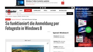 
                            8. So funktioniert die Anmeldung per Fotogeste in Windows 8 - Bilder ...