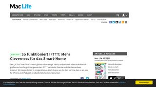 
                            7. So funktioniert IFTTT: Mehr Cleverness für das Smart-Home | Mac Life