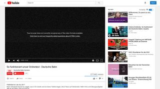 
                            11. So funktioniert unser Onlinetest - Deutsche Bahn - YouTube